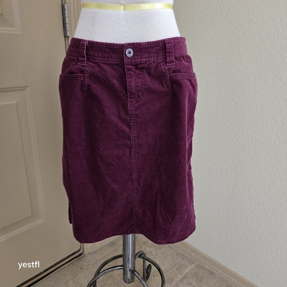 the north face burgundy a line corduroy 6